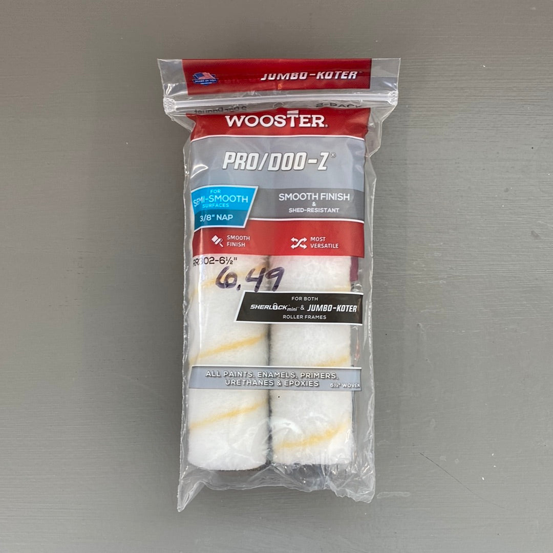 Wooster Pro/Doo-Z Roller 6 1/2" x 3/8"